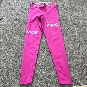 Nike Pro Women’s Pink Joggers size Small